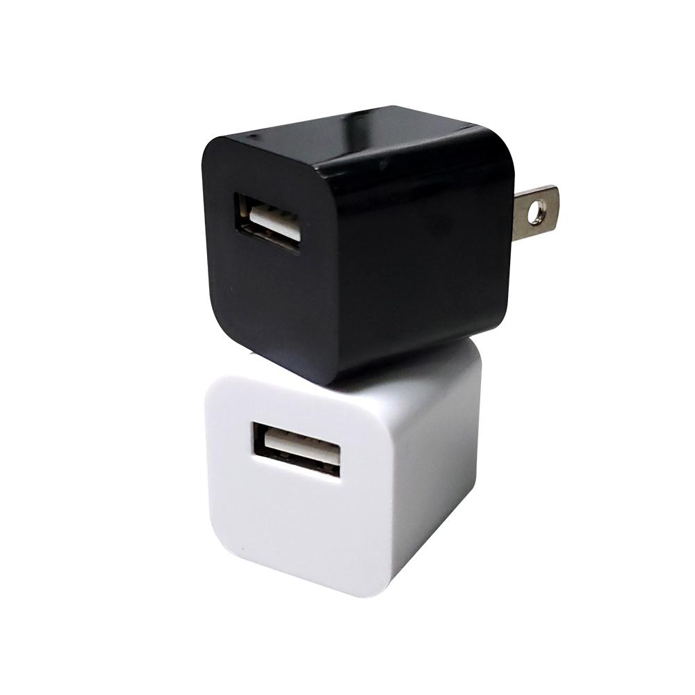 Sun-yes｜玩具專用 5V1A 充電器 USB 豆腐頭 (白)