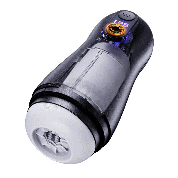 LETEN｜雷霆 潛航者PRO 8檔伸縮+12頻震動雙重刺激加溫USB充電電動自慰杯(一鍵爆發)