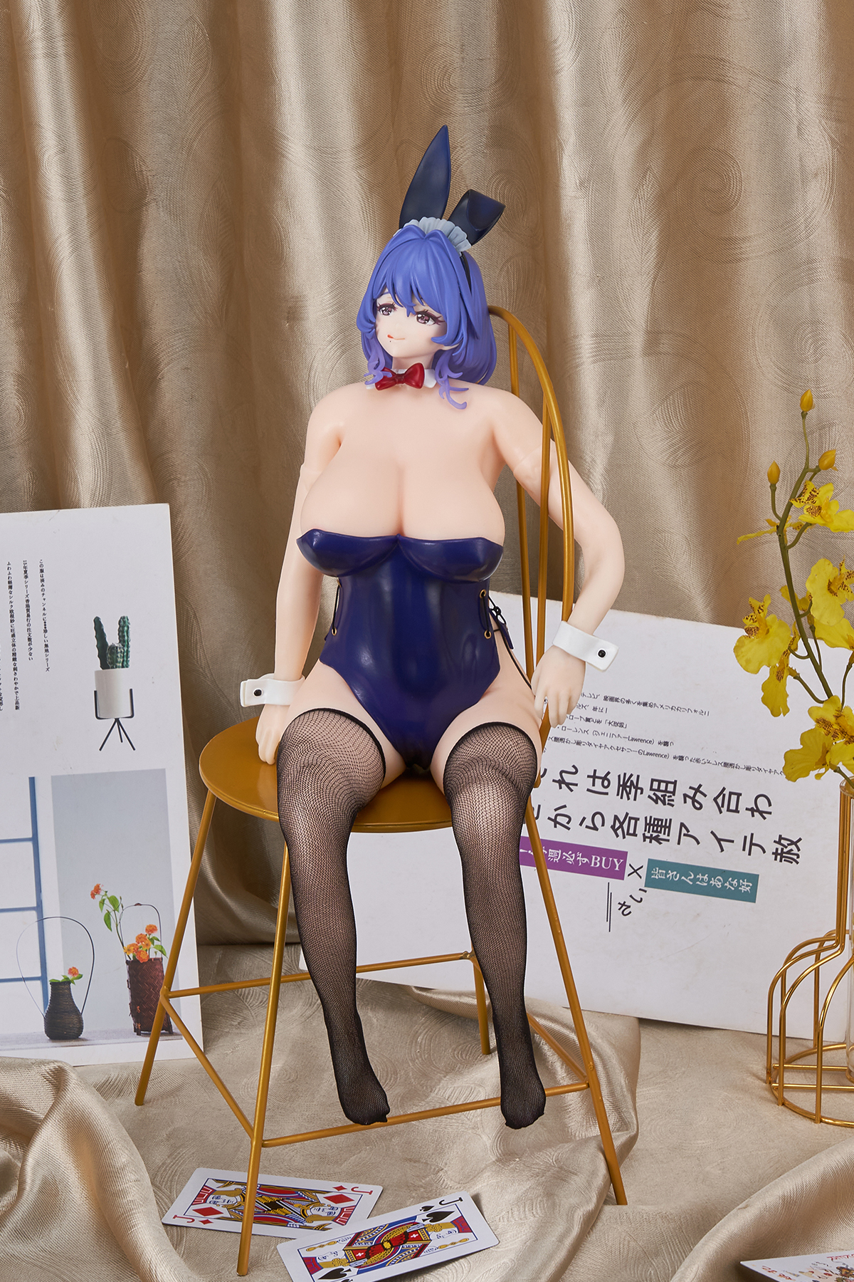 [EL]兔女郎咖啡店的人氣之星 咲舞紫織 PVC自慰套 飛機杯 - 1.2kg