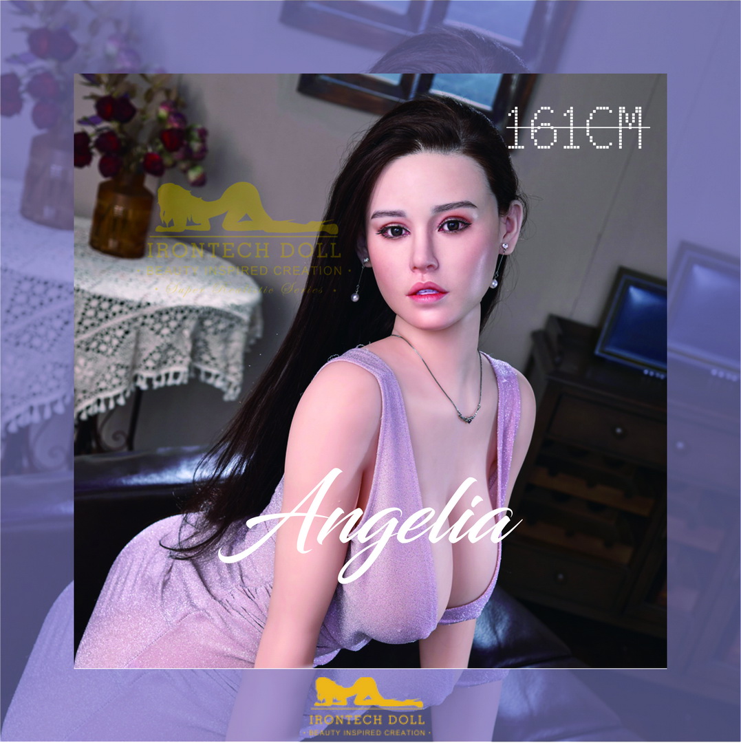 鐵藝｜S02-Angelia 清秀佳人 全矽膠假髮版 161cm