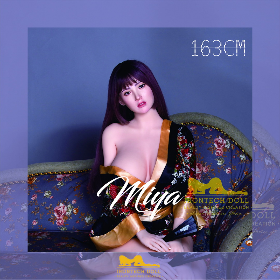 鐵藝｜S01-Miya 日本藝妓 全矽膠假髮版 163cm