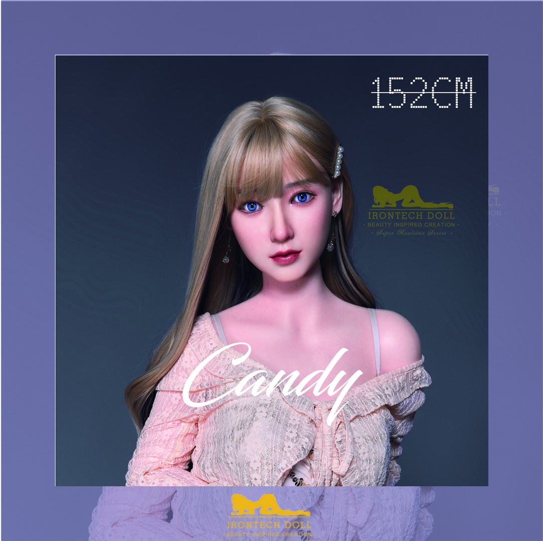 鐵藝｜S06-Candy 氣質女孩 全矽膠假髮版 152cm