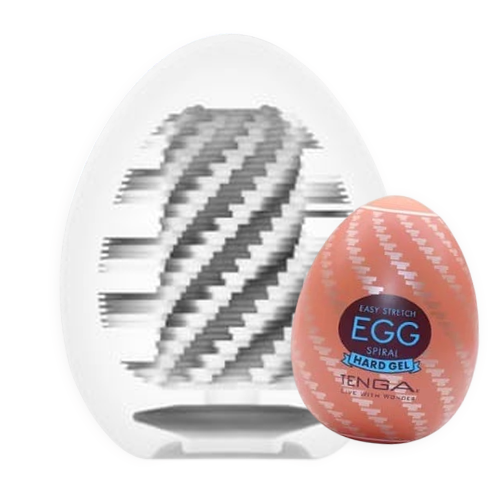 TENGA｜HARD 螺旋 SPIRAL 挺趣蛋 EGG-H01