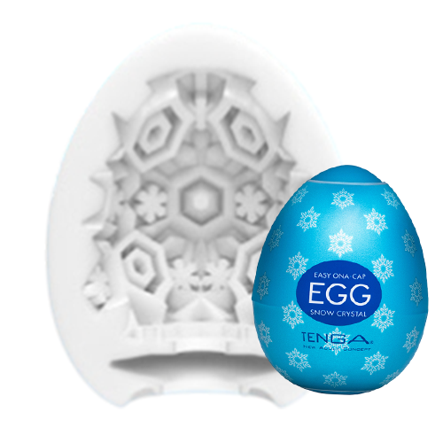 TENGA｜SNOW CRYSTAL 雪晶 挺趣蛋-EGG-C01
