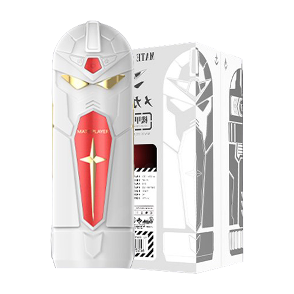 GALAKU|機甲原主 白色惡魔 伸縮智能互動飛機杯 紅