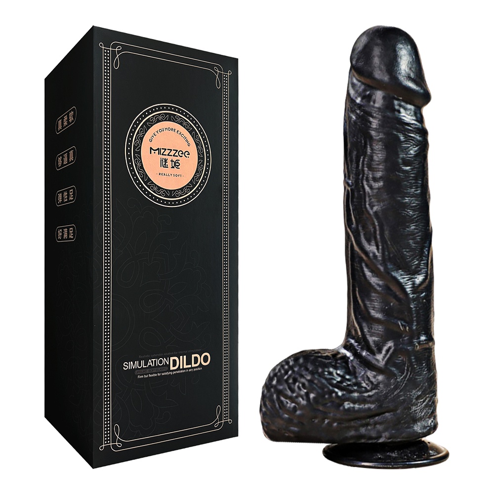 MizzZee謎姬｜巨無霸黑人仿真老二 粗青筋吸盤棒 仿真陽具 假屌 (大)