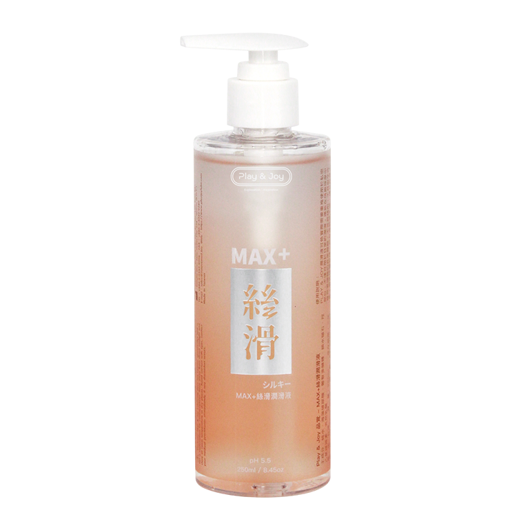 Play&Joy｜品覚 台灣製造 MAX+ 絲滑 潤滑液 - 250ml