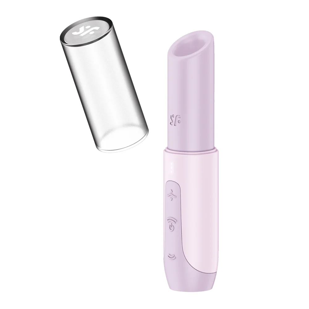 Satisfyer｜德國 Secret Kiss 3D吸吮 磁感律動馬達 按摩跳蛋 粉色(附蓋子)