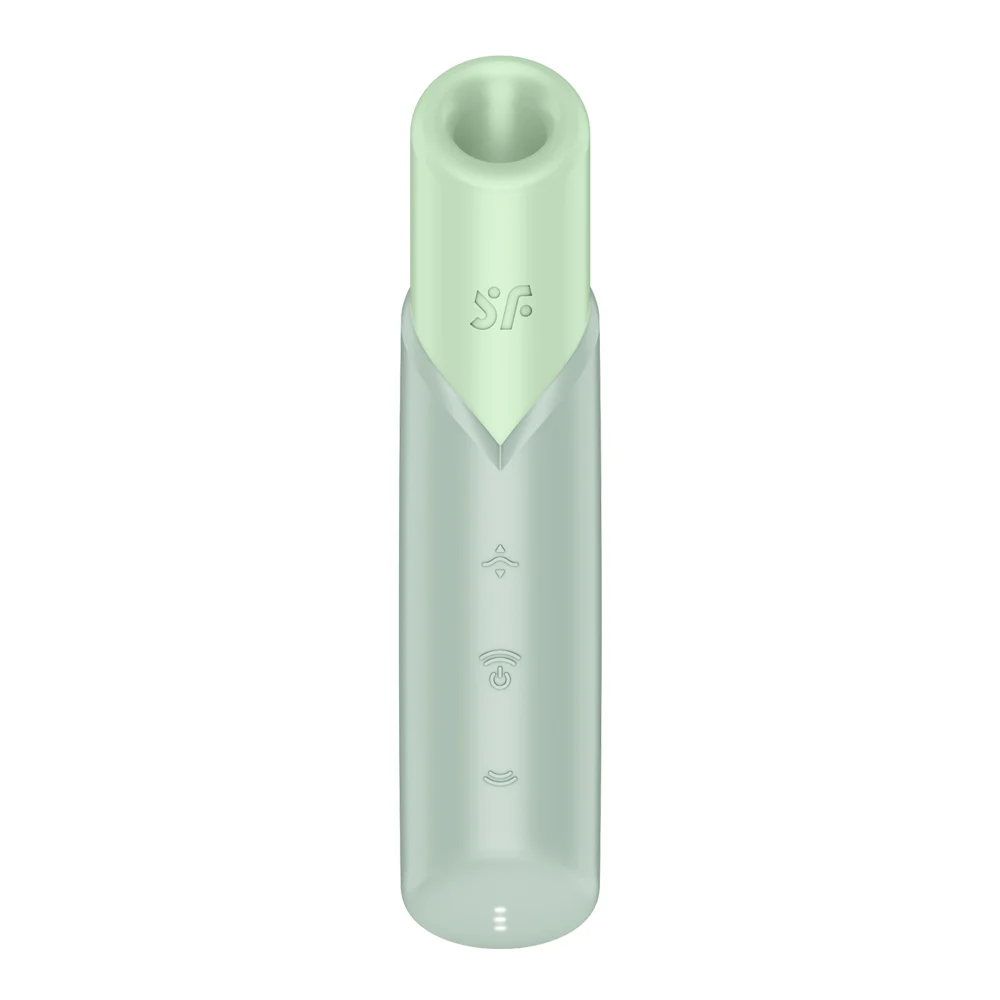Satisfyer｜德國 Naughty Kiss 3D吸吮 磁感律動馬達 按摩跳蛋 粉綠