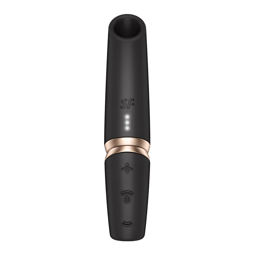 Satisfyer｜德國 Perfect Kiss 3D吸吮 磁感律動馬達 按摩跳蛋 黑金