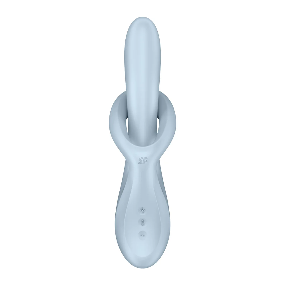 Satisfyer｜德國 Heat Flex 4 旋轉加熱GC點棒 電動按摩棒 天藍