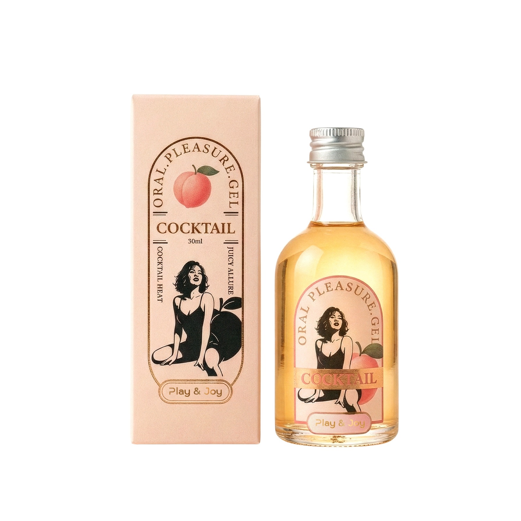 Play&Joy｜情趣口交潤滑液 水蜜桃雞尾酒 50ml