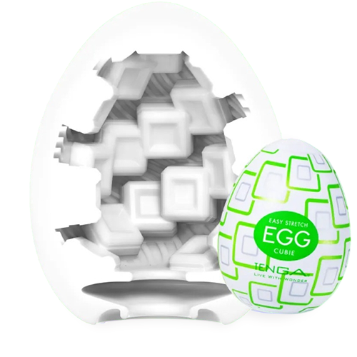 TENGA｜EGG VARIETY PACK STANDARD 彈嫩系列 CUBIE方塊 挺趣蛋 EGG-R03-TW