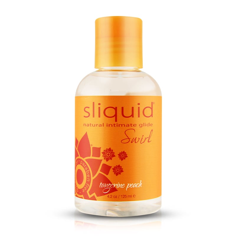 Sliquid｜Naturals  Swirl 水果味水基潤滑液 柑橘蜜桃味-125ml 口愛必備