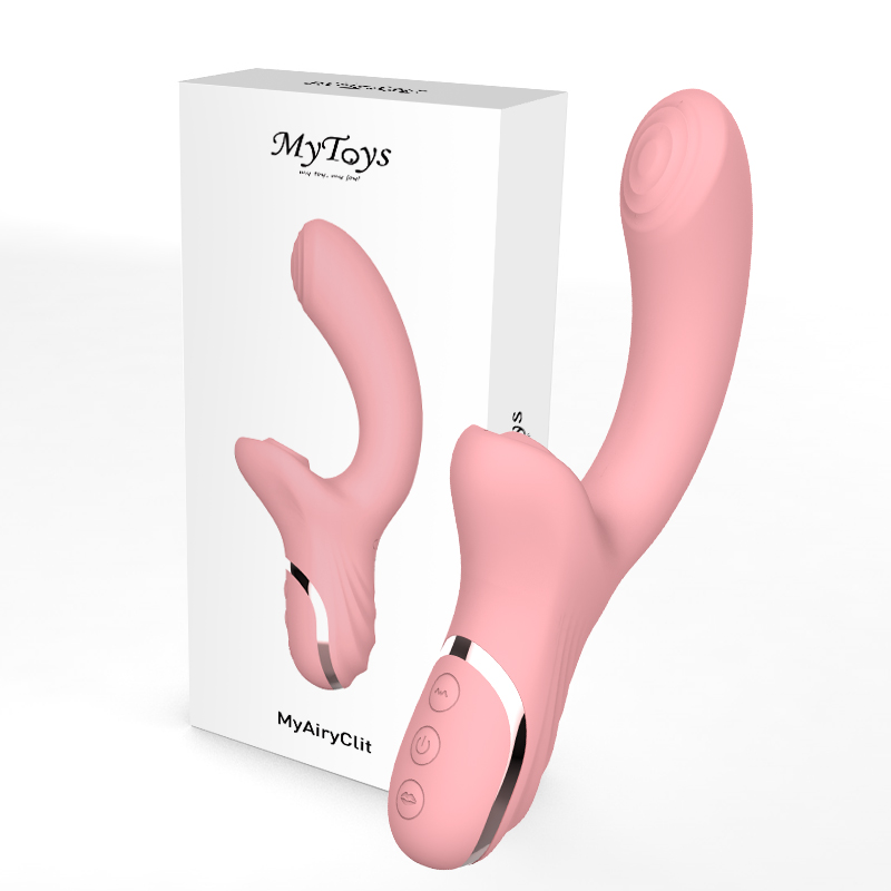 [EL]Mytoys｜德國 MyAiryClit 雙重刺激吸啜 電動按摩棒 - 粉色
