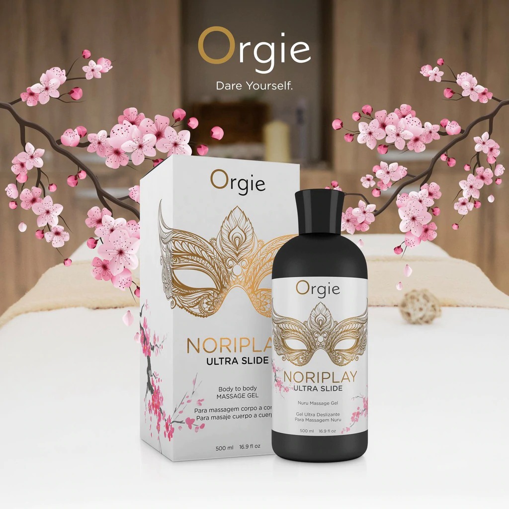 Orgie｜葡萄牙 Noriplay Ultra Slide 身貼身超滑型 滑嘟嘟按摩油 GEL 男女可用- 500ml