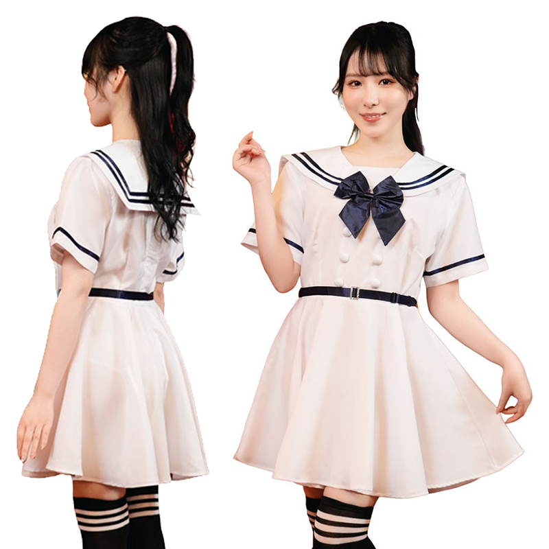 A&TCollection｜你的名字 白色制服 L尺寸  情趣服裝 內衣 COS服