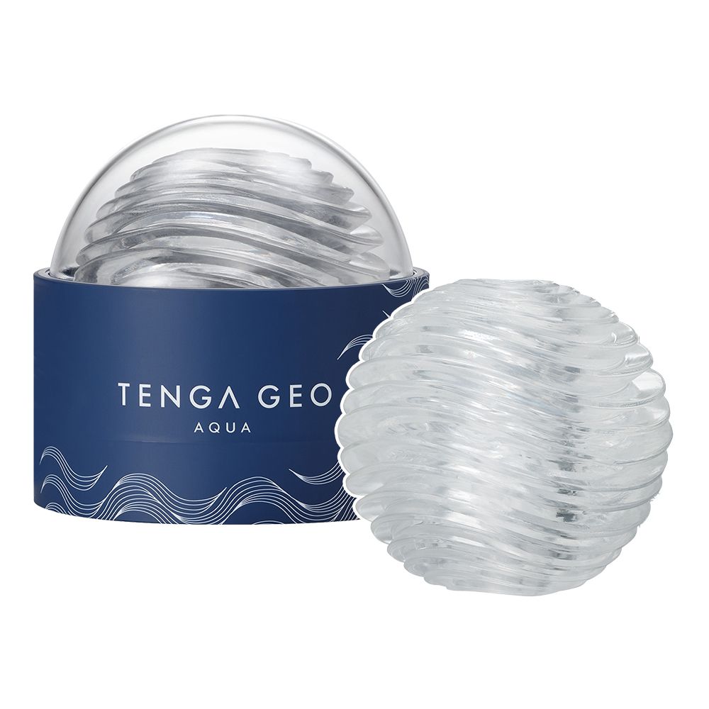 TENGA｜GEO 探索球 龜頭自慰套 透明自慰球 AQUA 水紋球 GEO-011-TW