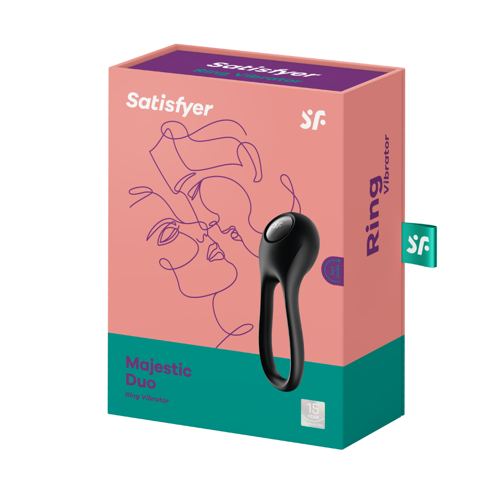 [NR]Satisfyer｜德國 Majestic Duo 男士精力大環 震動套環