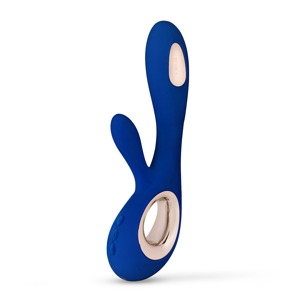 LELO｜瑞典 SORAYA 索拉雅 Wave GC點兔耳按摩棒-午夜藍