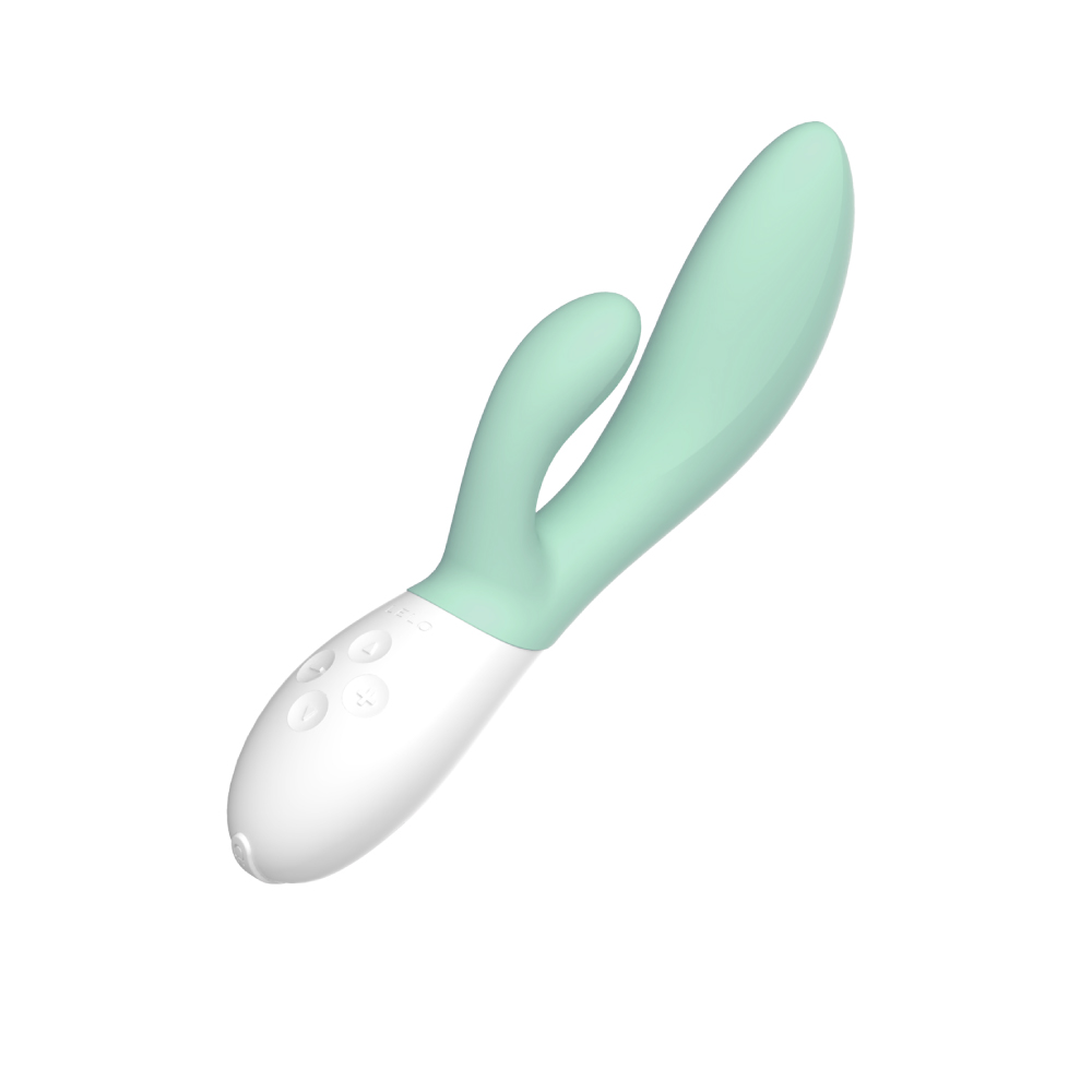 LELO｜瑞典 INA 3 伊娜 GC點兔耳按摩棒-海草綠