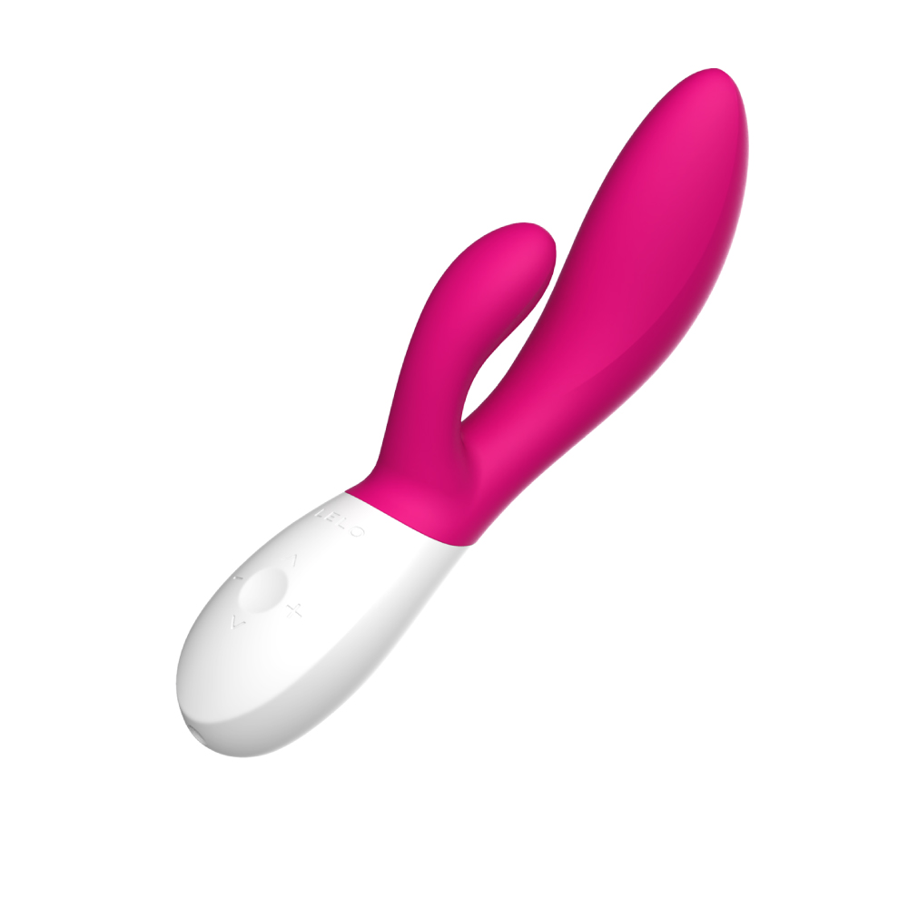 LELO｜瑞典 INA Wave 2 伊娜 GC點兔耳按摩棒-櫻桃