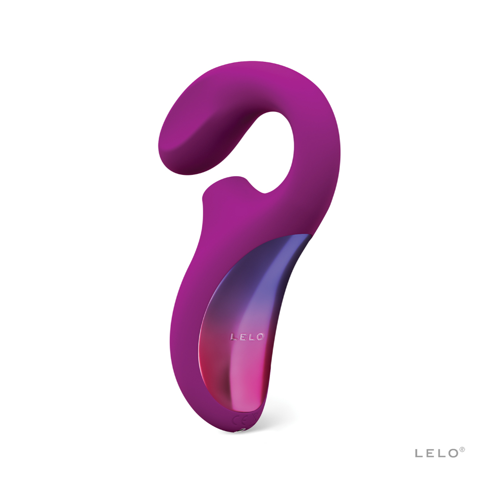 LELO｜瑞典 ENIGMA Cruise 聲波吸吮G點按摩器-深玫瑰