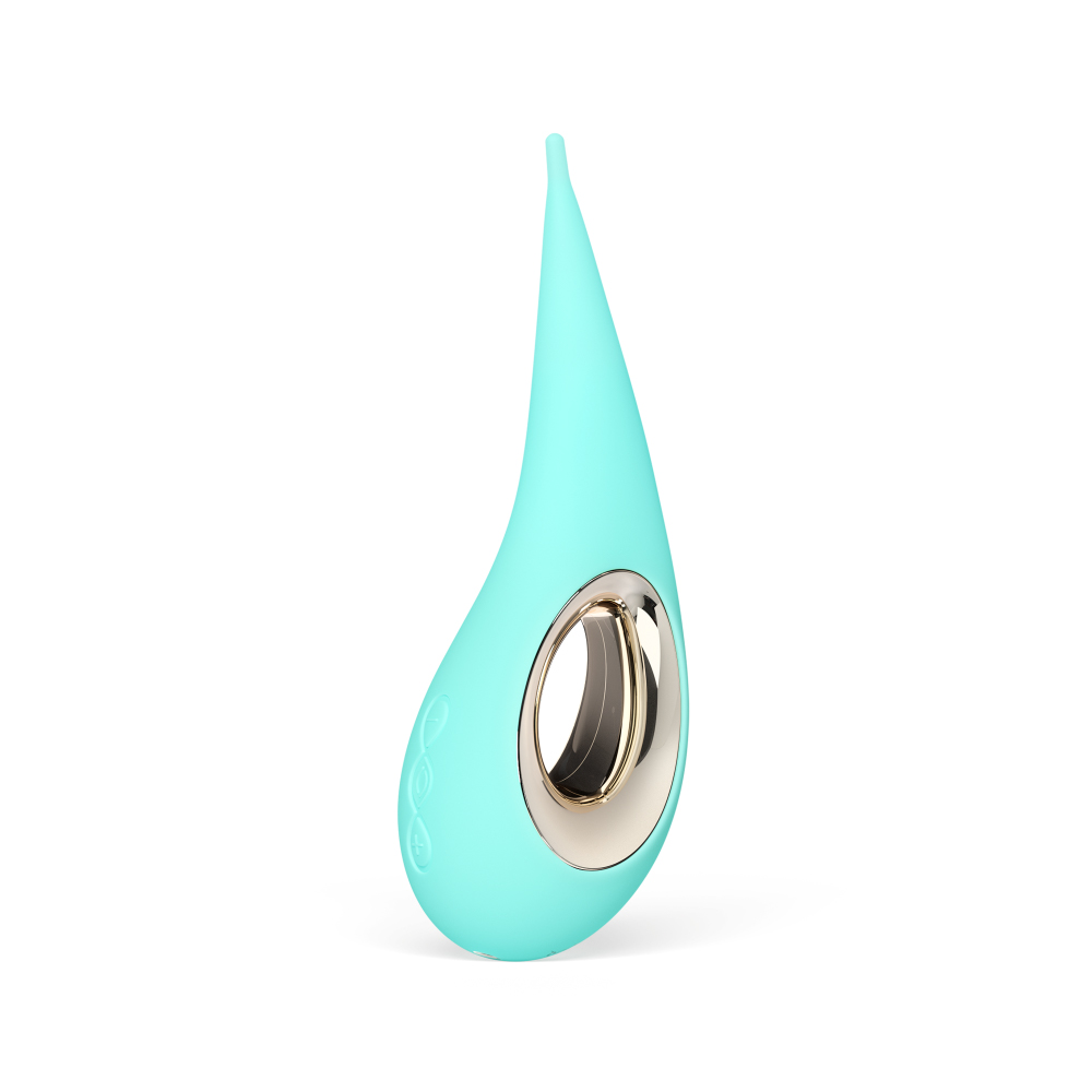 LELO｜瑞典 DOT C點尖頭震動按摩器-水藍