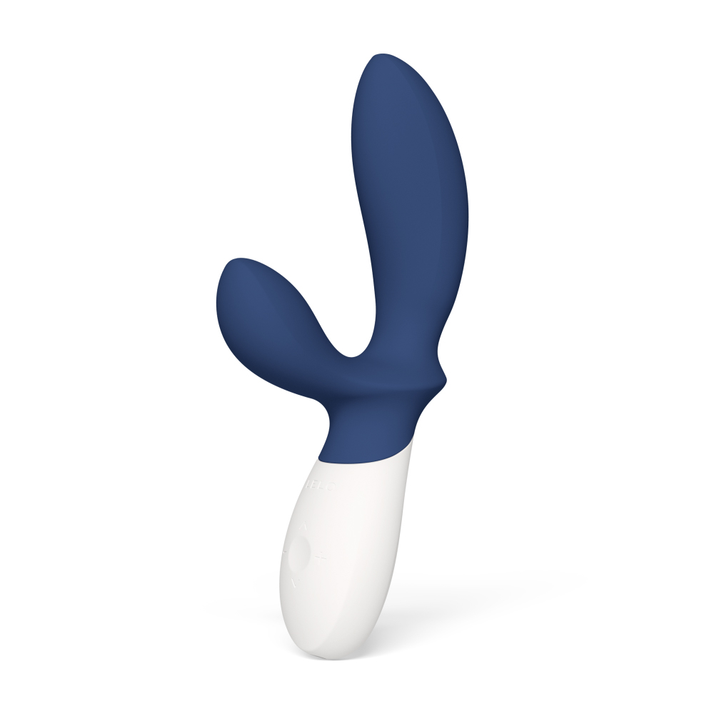LELO｜瑞典 LOKI Wave 2 前列腺兔耳按摩棒-深藍