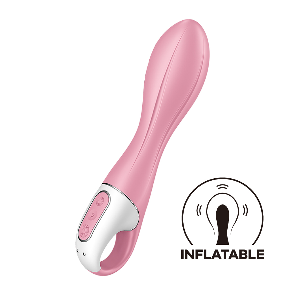[DC]Satisfyer｜德國 Air Pump Vibrator 2 可調節充氣G點按摩棒 粉