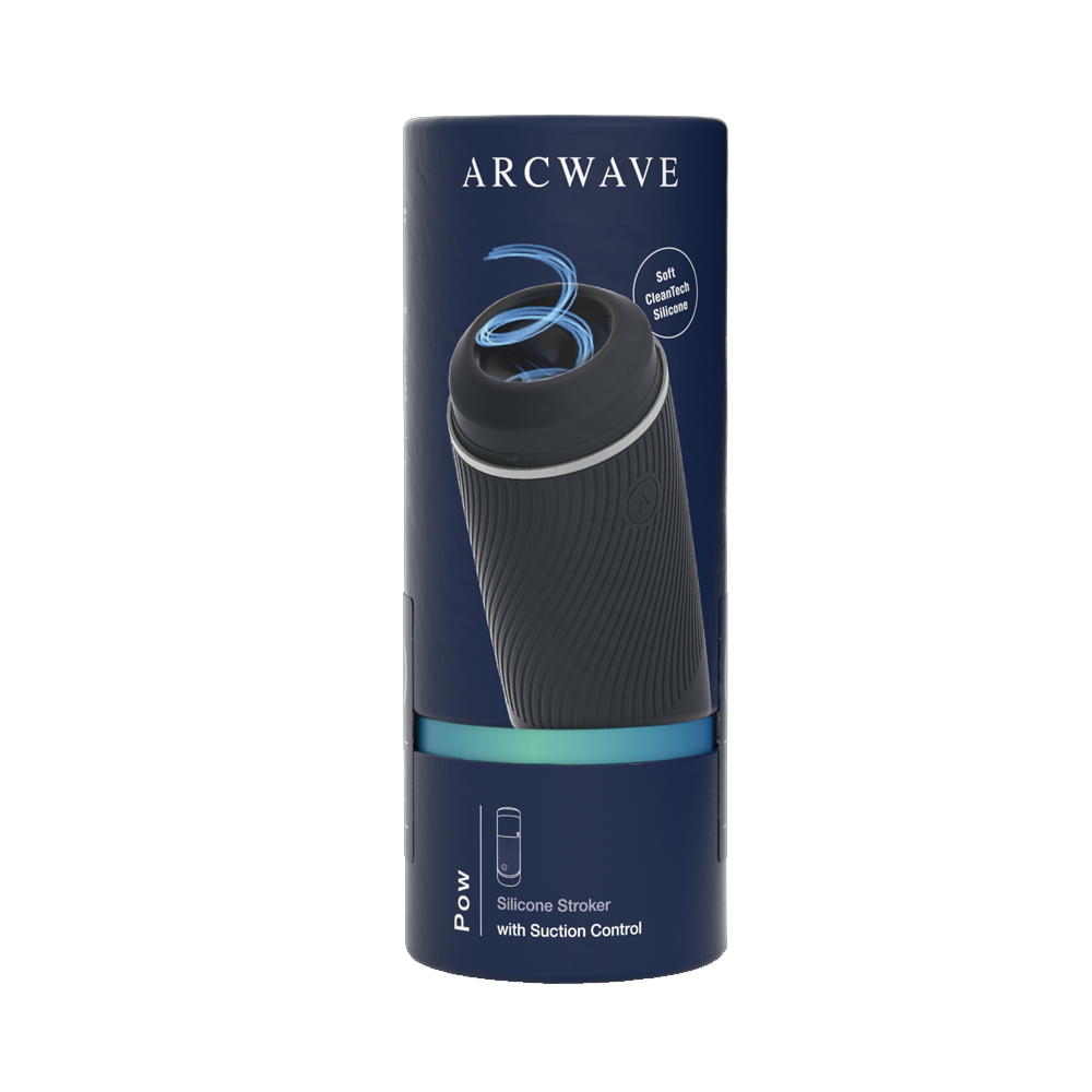 ARCWAVE｜德國 Pow 吸力緊實自慰器 無臭 飛機杯 - 黑
