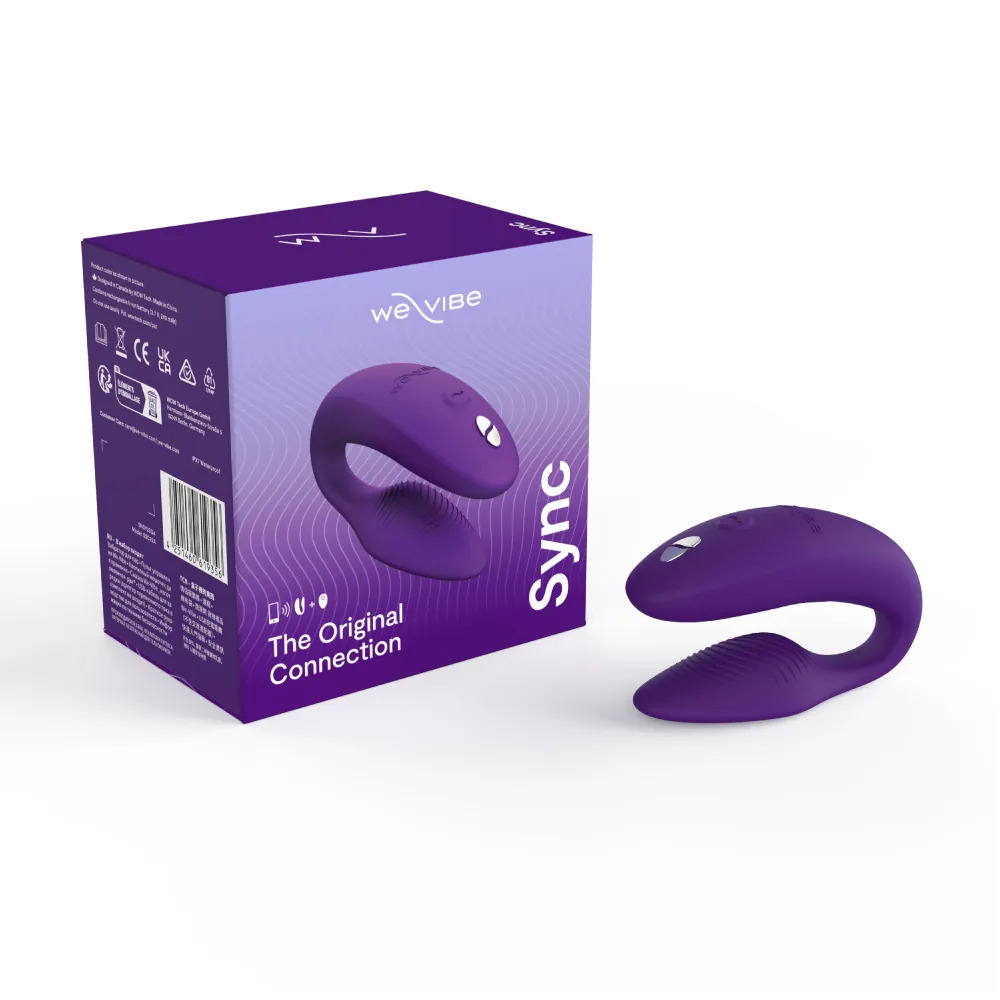 We-Vibe｜Sync 2 C型BT 藍牙雙人共震器 誘惑紫