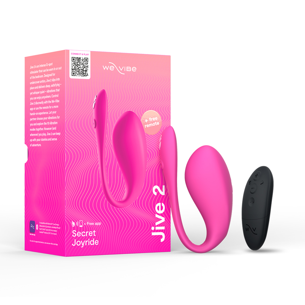 We-Vibe｜加拿大 Jive 2 藍牙穿戴式G點震動器 粉色