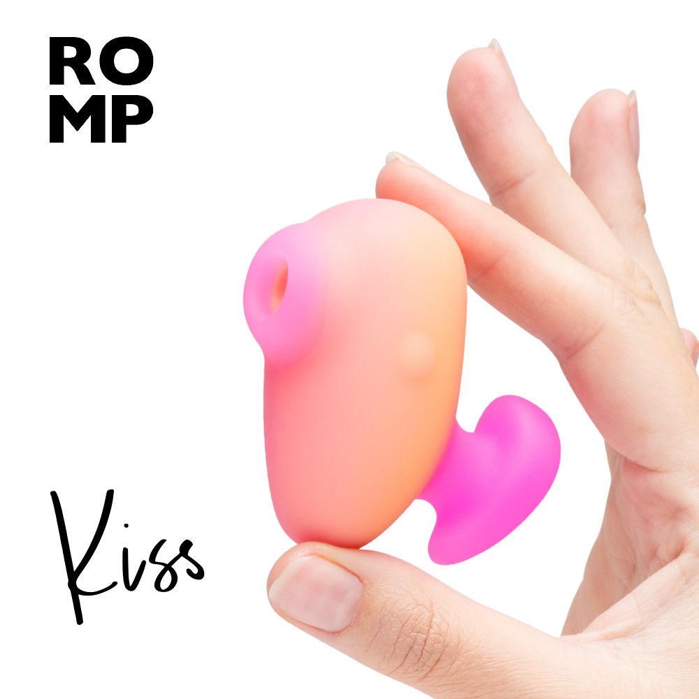 ROMP｜德國 Kiss 手指吸吮愉悅器 震動吸吮按摩器 跳蛋