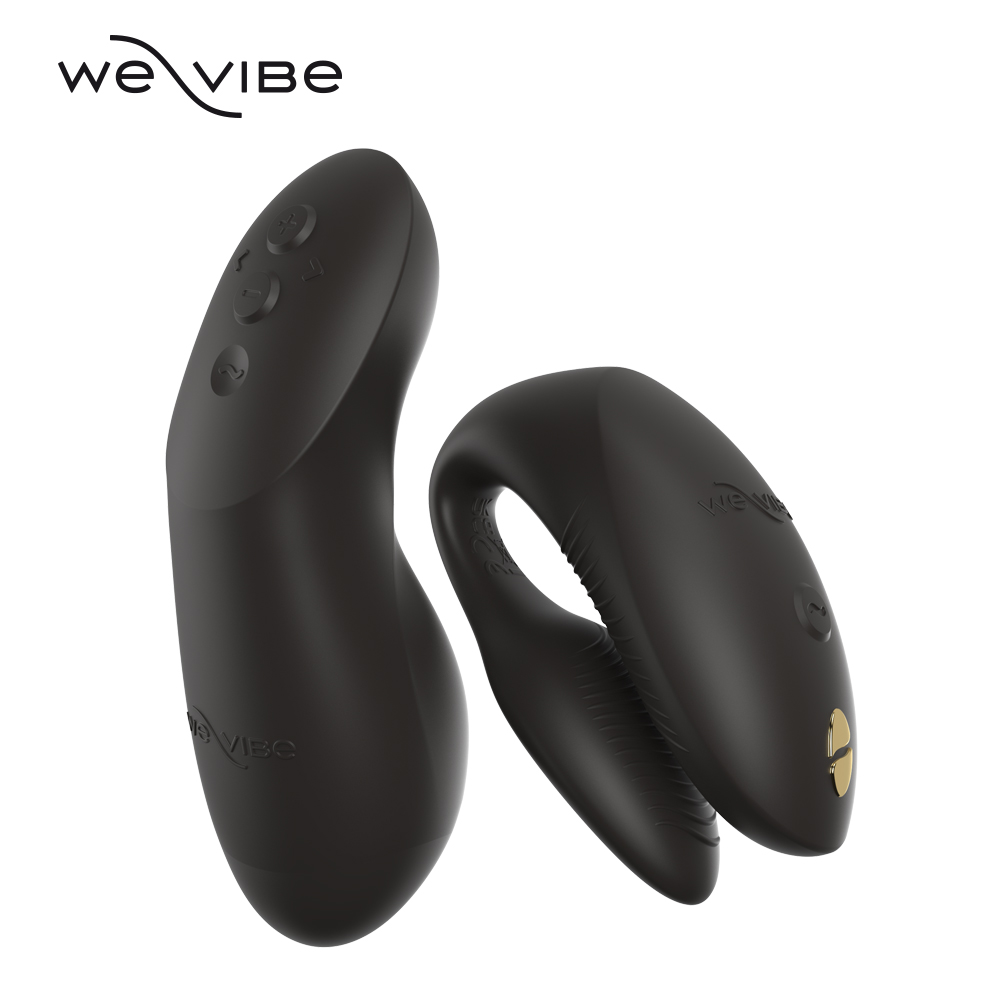 We-Vibe｜加拿大 Chorus Pro 旗艦級 雙人共震器 氣囊握感 智能遙控 緞光黑