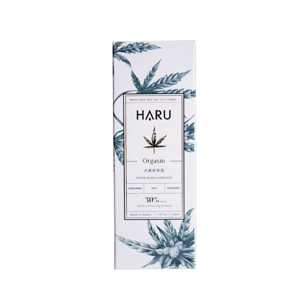 HARU｜居家瓶 ORGASM 大麻熱浪迷情 潤滑液 150ml