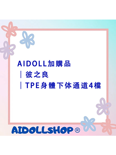 AIDOLL加購品｜彼之良｜TPE身體下体通道4檔