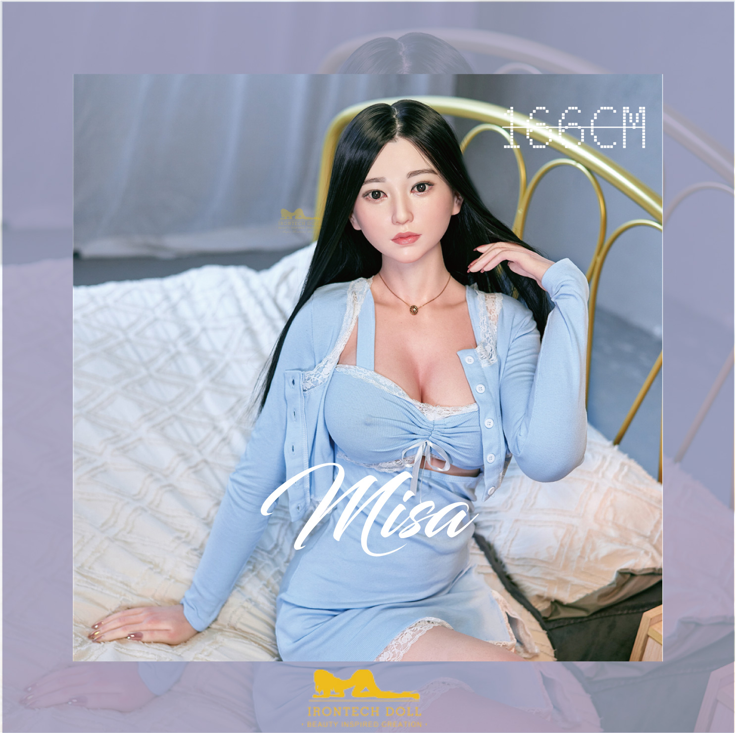 鐵藝｜S10-Misa 居家賢妻 全矽膠假髮版 166cm