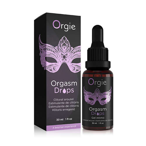 Orgie｜葡萄牙原裝 Orgasm-Drops【Orgasm Drops系列-熱感】蜜豆快感增強液 男女可用- 30ml