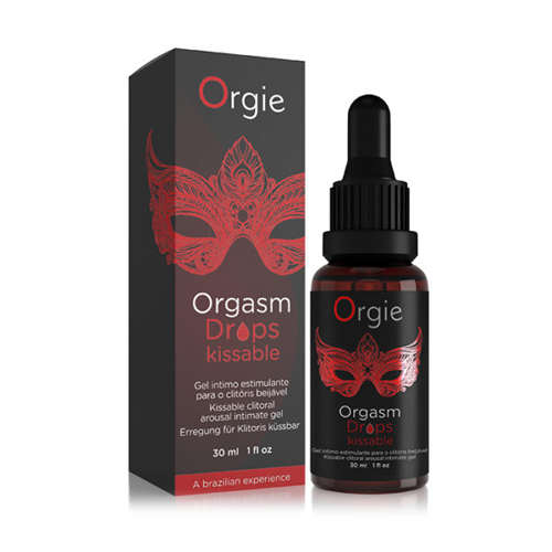 Orgie｜葡萄牙 ORGASM DROPS KISSABLE【Orgasm Drops系列-熱感】可食用 高潮液 潤滑液 男女可用- 30ml