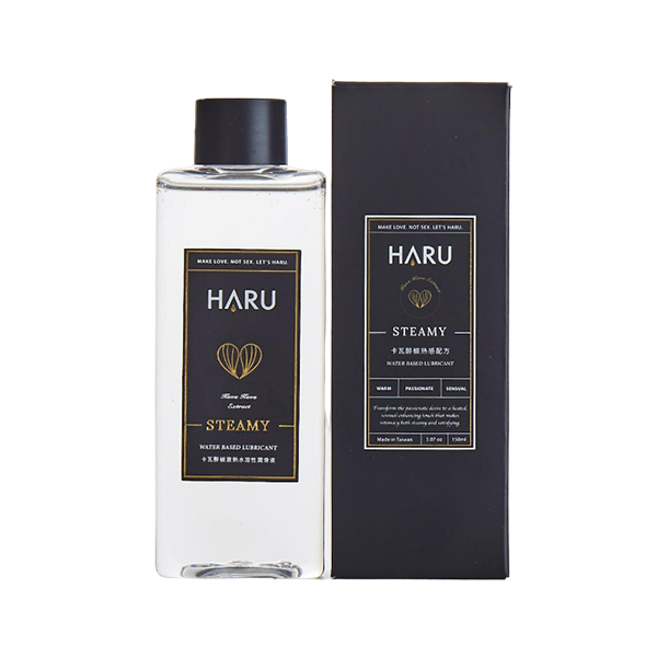 HARU｜STEAMY 卡瓦醉椒激熱 水溶性潤滑液 - 150ml