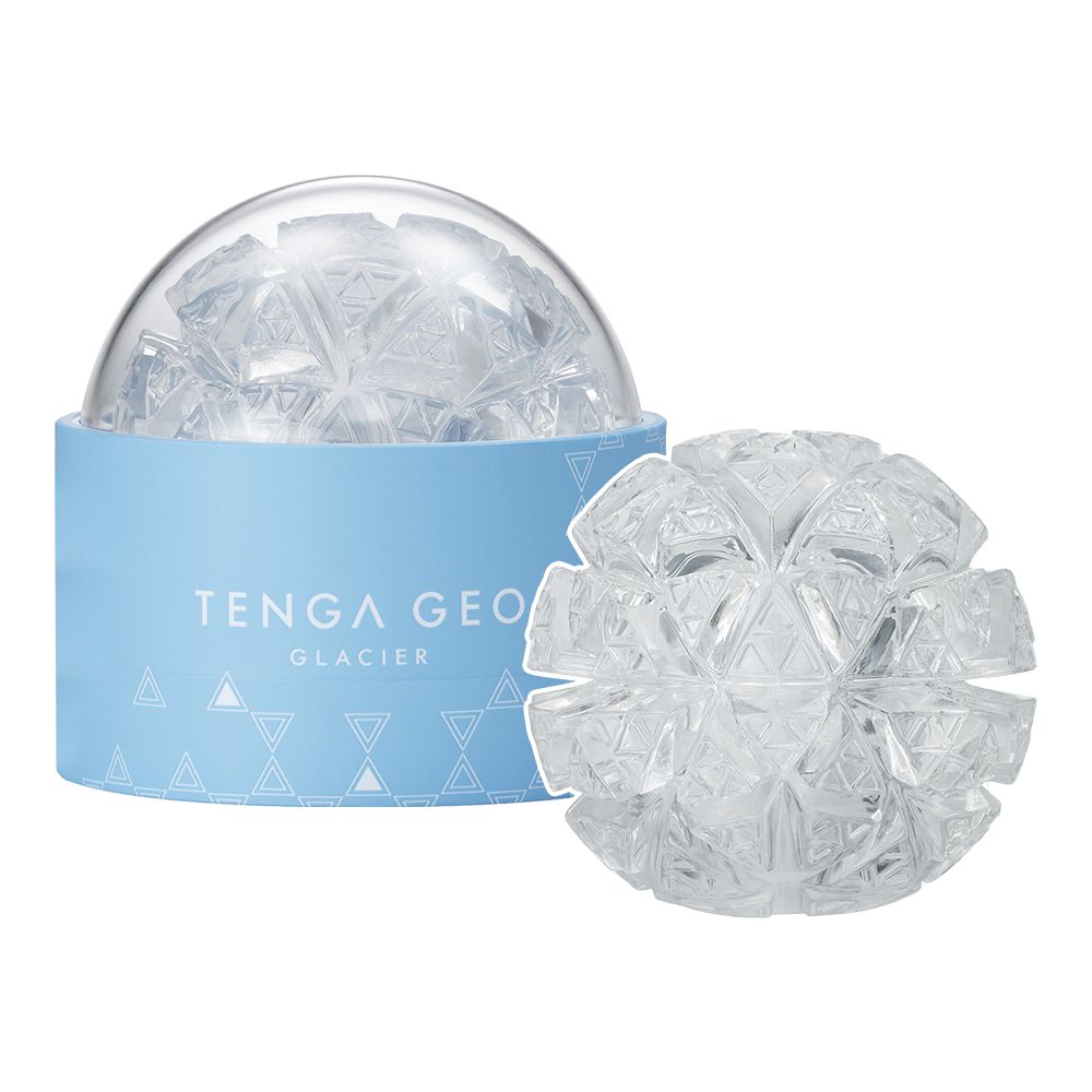 TENGA｜GEO 探索球 龜頭自慰套 透明自慰球 GLACIER 冰河球 GEO-013-TW
