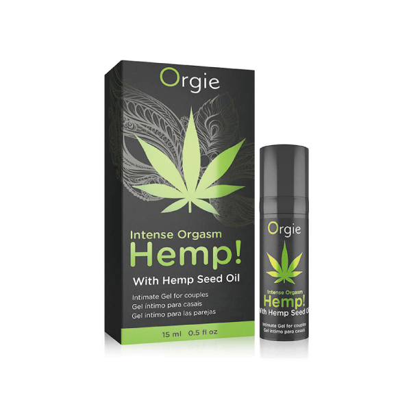 Orgie｜葡萄牙 Hemp! - Intense Orgasm 大麻籽油 刺激度爆表 刺激跳動高潮凝膠 快感潤滑液 男女可用- 15ml