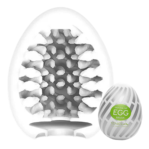 TENGA｜長刷型 挺趣蛋 EGG-015