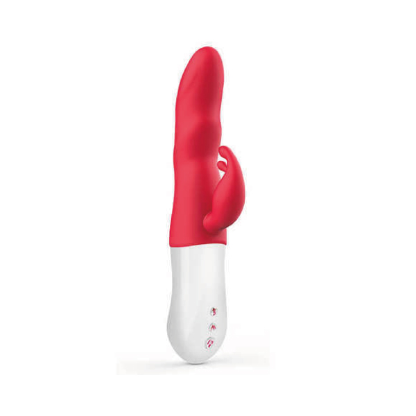 [NR]Mytoys｜德國 MyBunny 新升級 伸縮衝擊按摩棒 電動按摩棒 - 印度紅