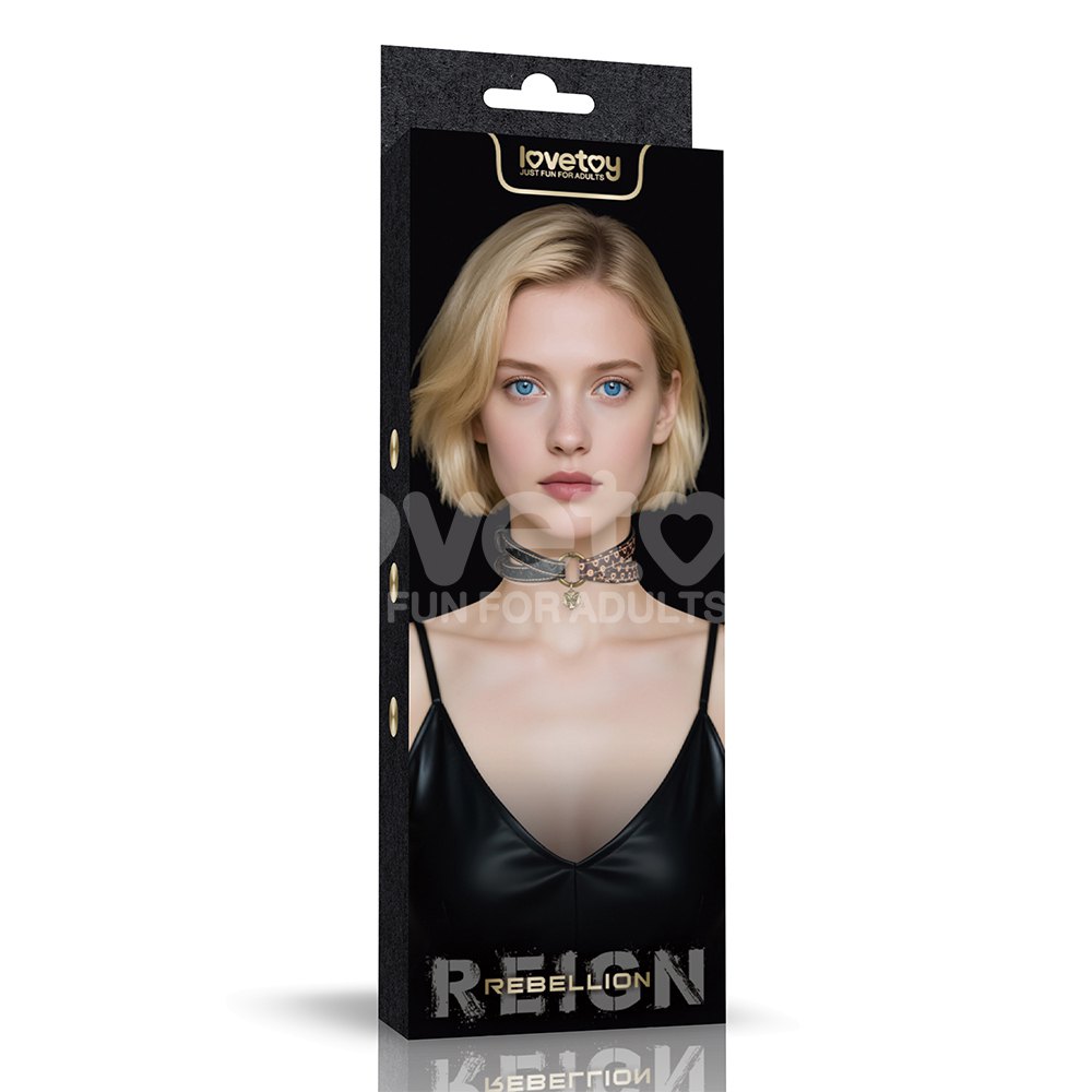 Lovetoy｜RebellionReign 雙環頸圈 BDSM
