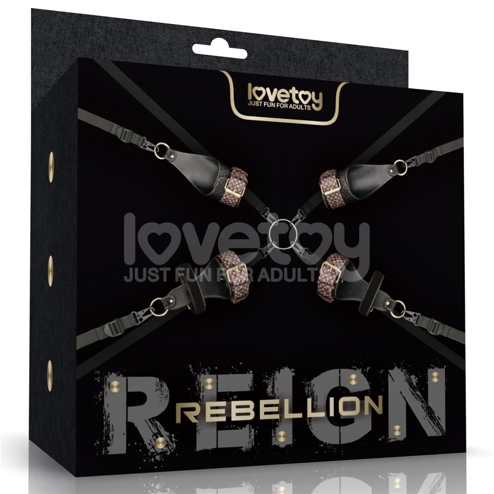 Lovetoy｜RebellionReign床墊手腳束縛 BDSM
