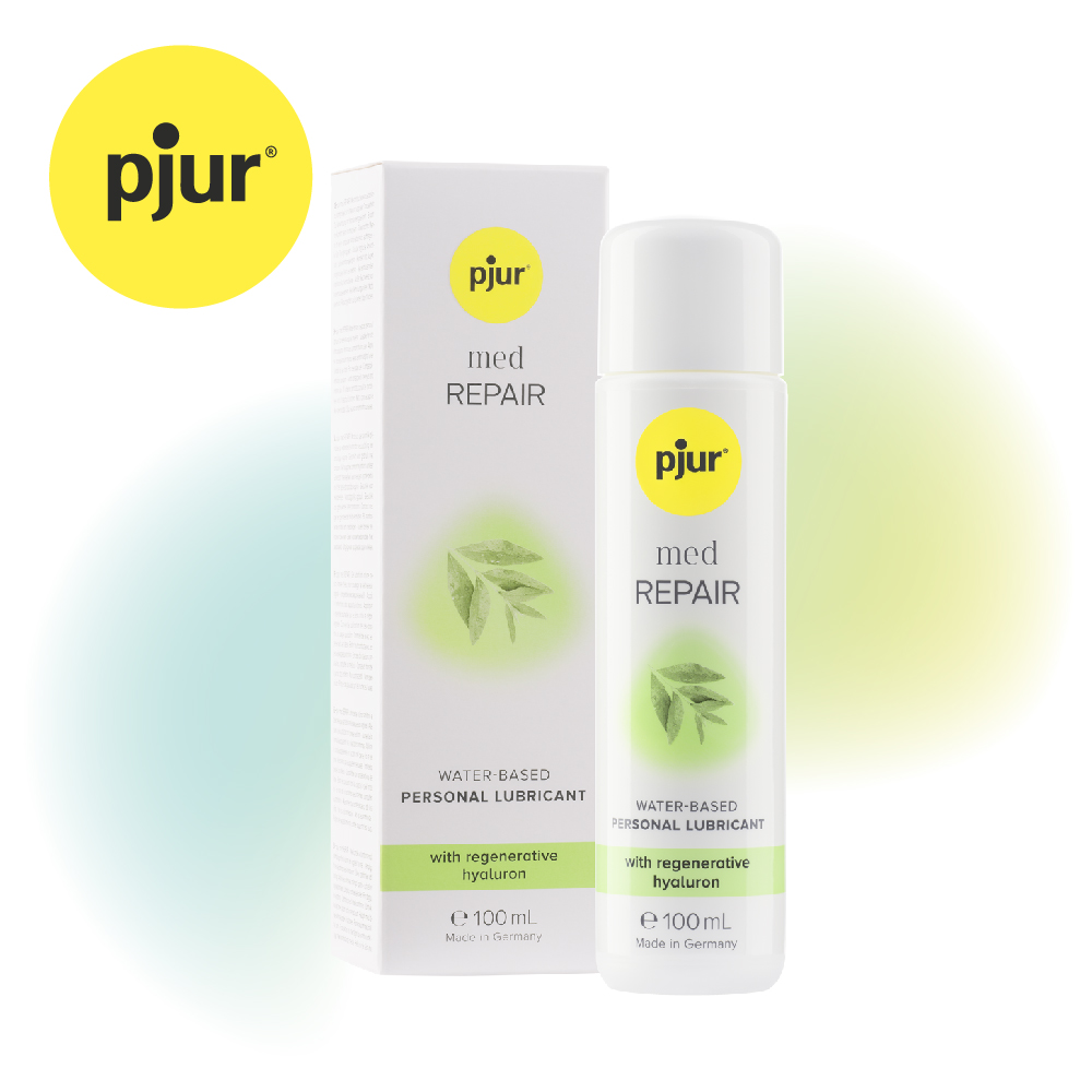PJUR｜德國 碧宜潤 med REPAIR glide 專業抗敏修護 水性潤滑液 - 100ml