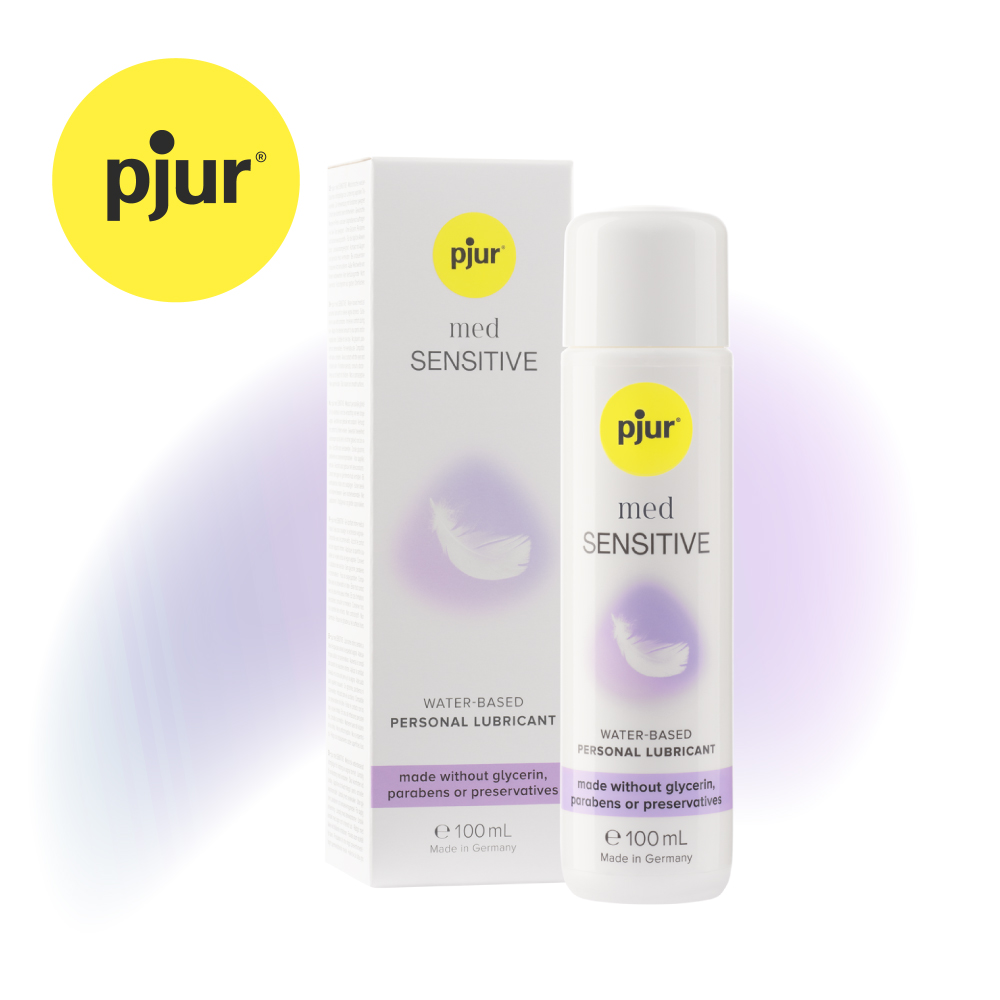 PJUR｜德國 碧宜潤 med SENSITIVE glide 專業抗敏 水性潤滑液 - 100ml